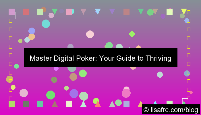 digital poker platform
