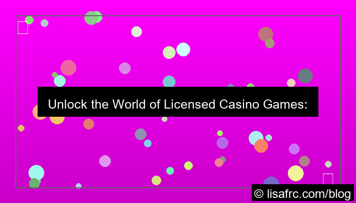 licensed casino games