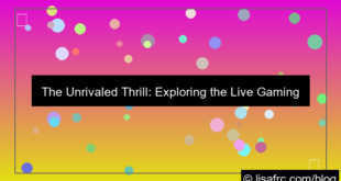 live gaming experience