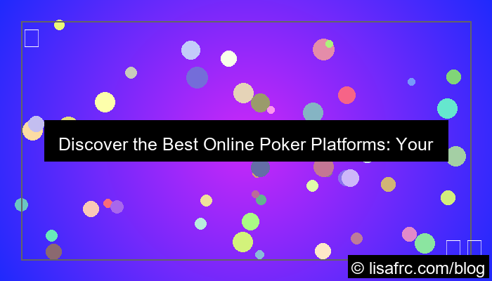 online poker platform