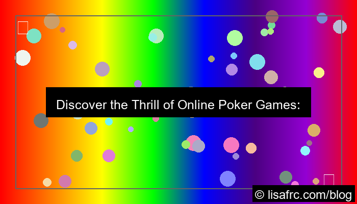 poker games online
