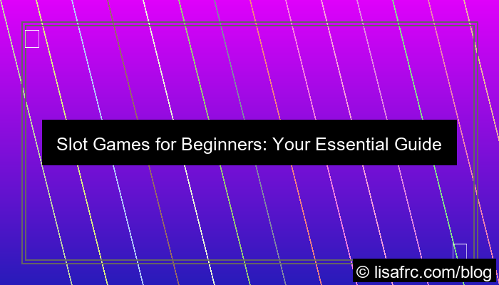 grafik slot games for beginners