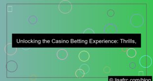 casino betting experience