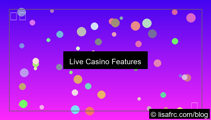 live casino features