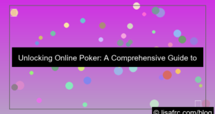 visual online poker accessibility