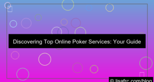 grafik online poker services