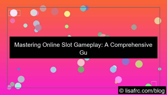 online slot gameplay