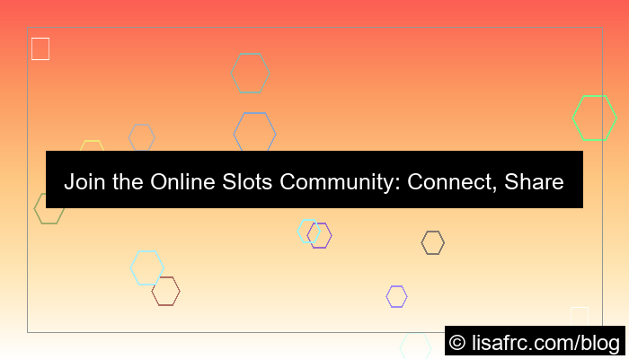 online slots community