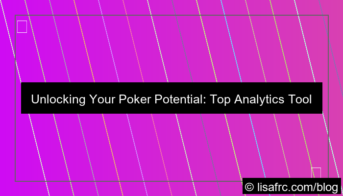 poker analytics tools
