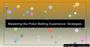poker betting experience