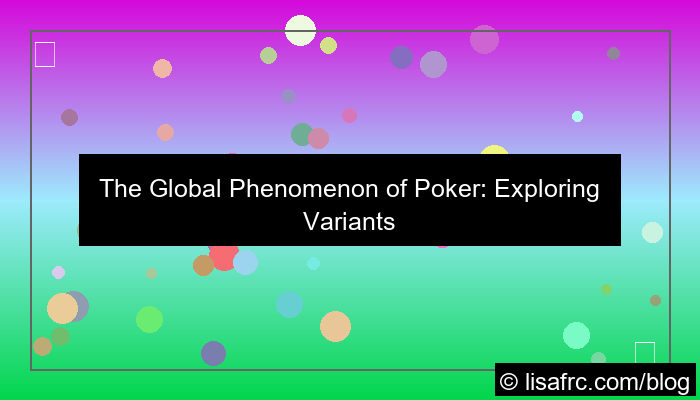 grafik poker games worldwide