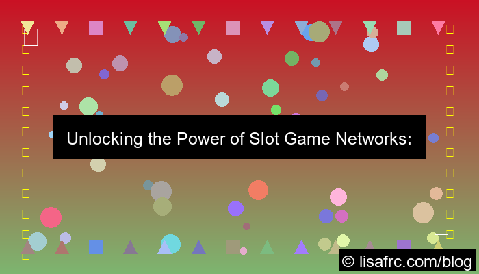 grafik slot game network