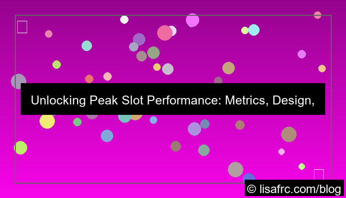 visual slot game performance