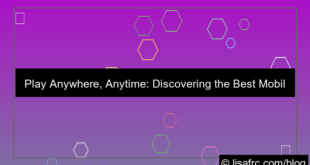 visual slot games mobile friendly