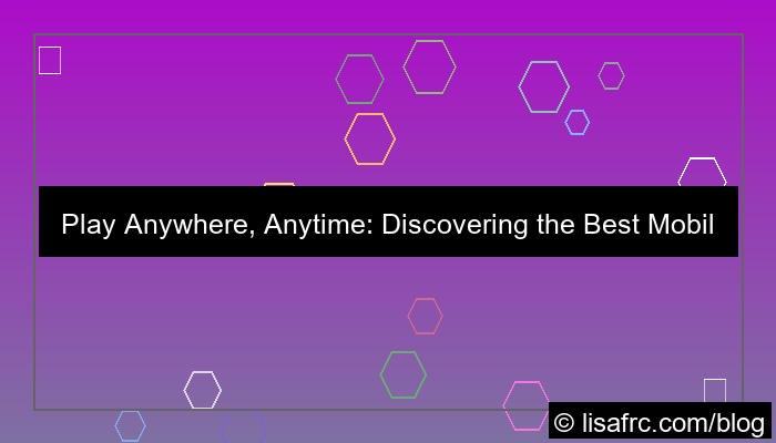 visual slot games mobile friendly