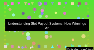 visual slot payout system