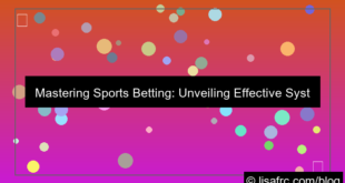 sports betting system